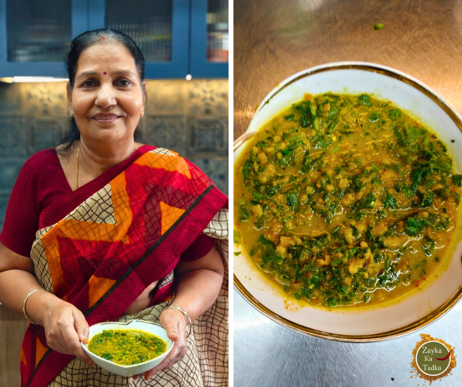 Palak Mangodi Ki Sabzi Recipe
