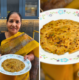 Sattu Lachha Paratha Recipe