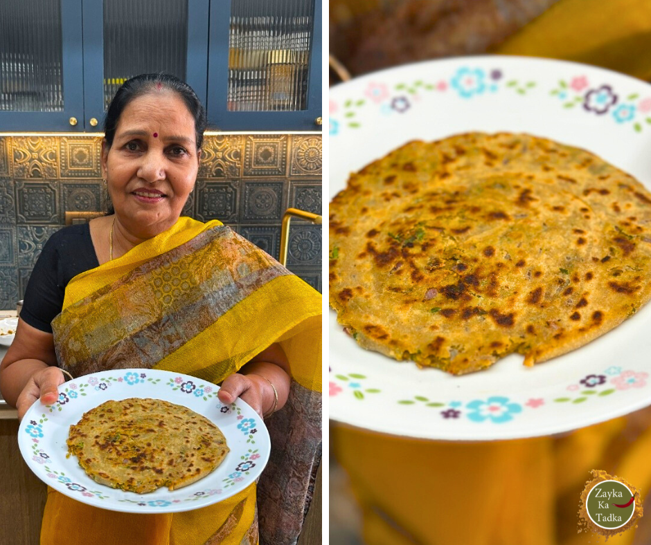 Sattu Lachha Paratha Recipe