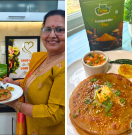 4 In 1 Podi Paratha - Protein Rich Recipe