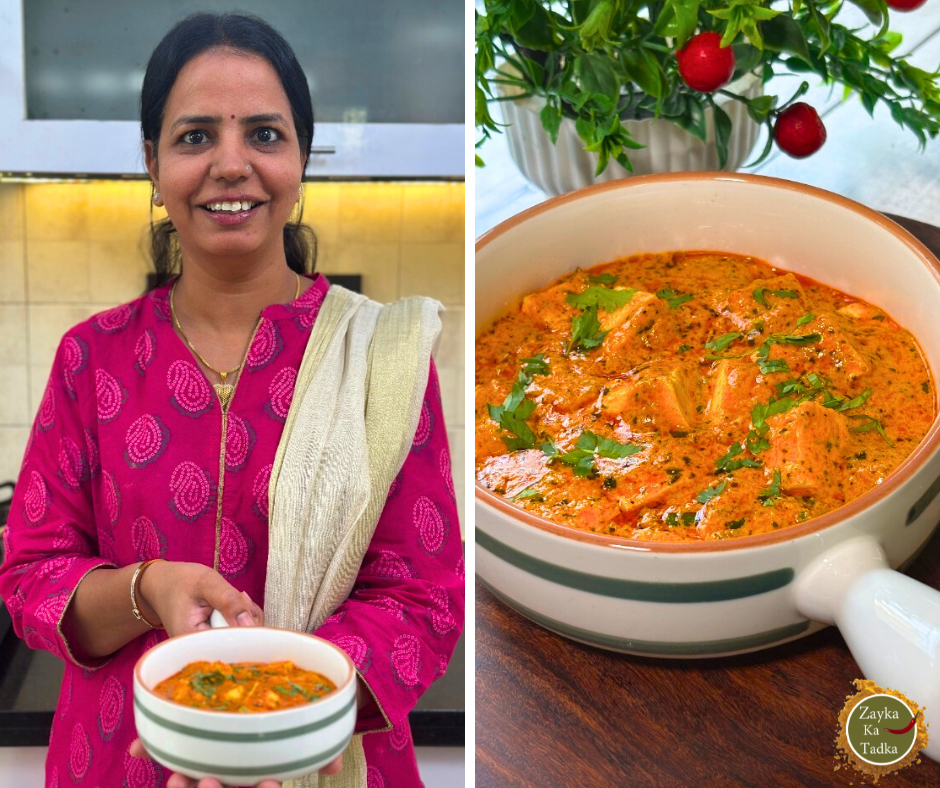 Dhaba Style Paneer Sabji Without Tomato Recipe