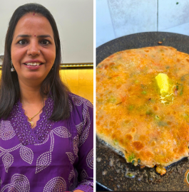 Pav Bhaji Parantha | Pav Bhaji Paratha Recipe