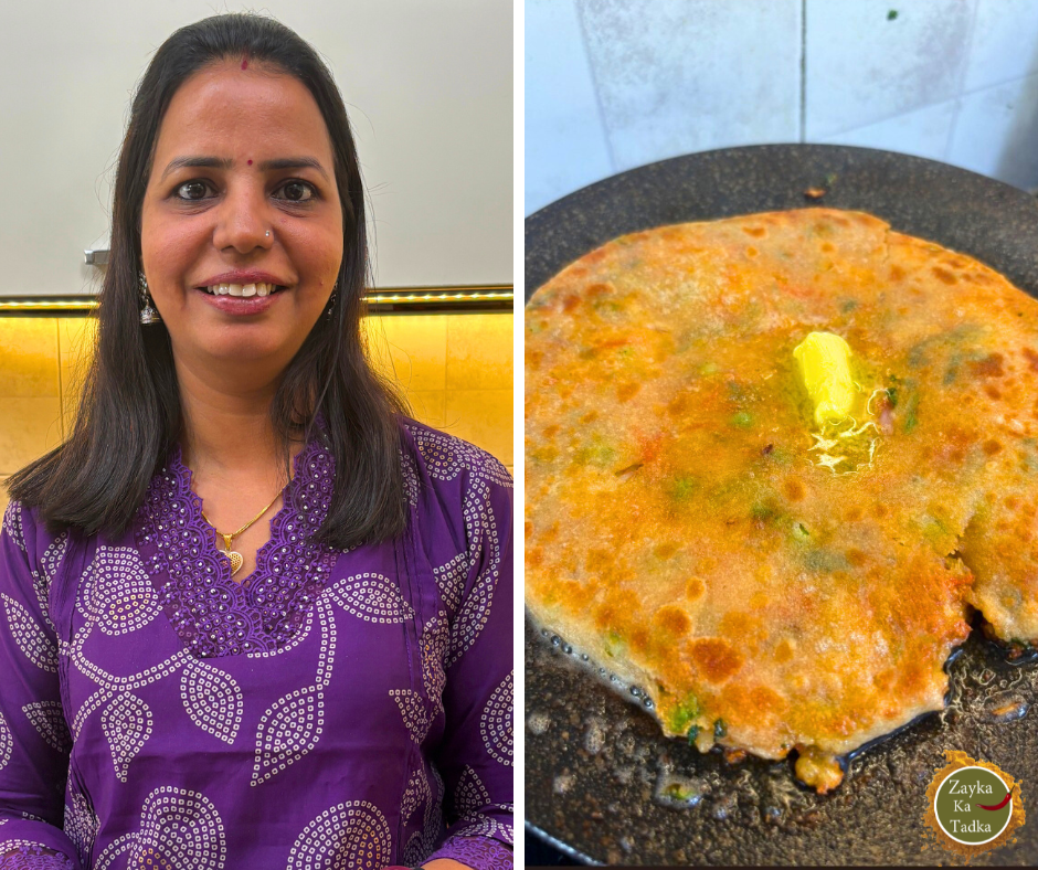 Pav Bhaji Parantha | Pav Bhaji Paratha Recipe