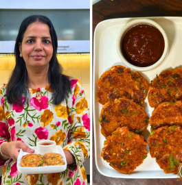 Bread Suji Tikki Recipe