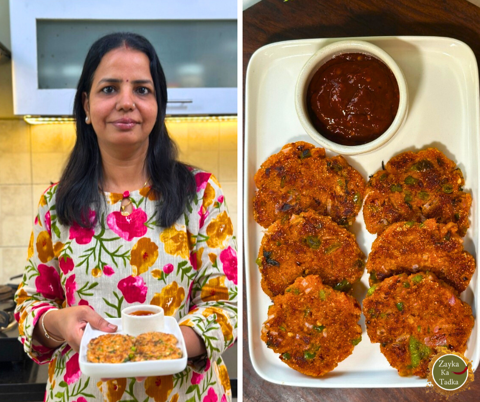 Bread Suji Tikki Recipe