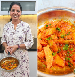 Dhaba Style Chatpati Aloo Ki Sabji RECIPE