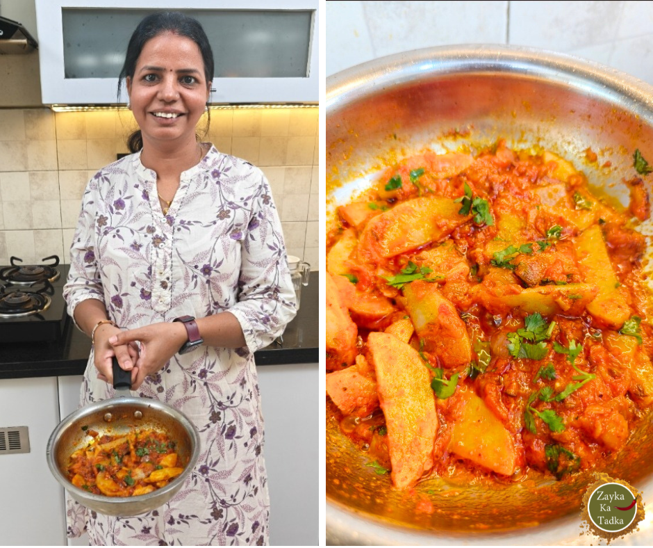 Dhaba Style Chatpati Aloo Ki Sabji RECIPE