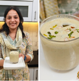 Saunf Jaggery Lassi Recipe