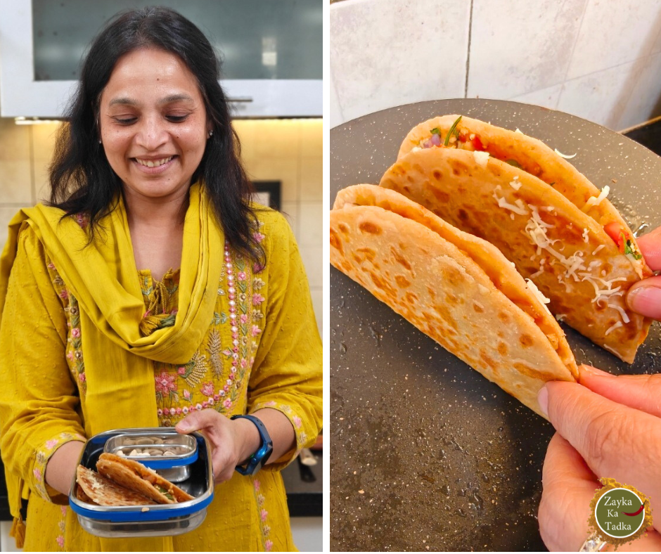 Roti Tacos | Desi Tacos Recipe