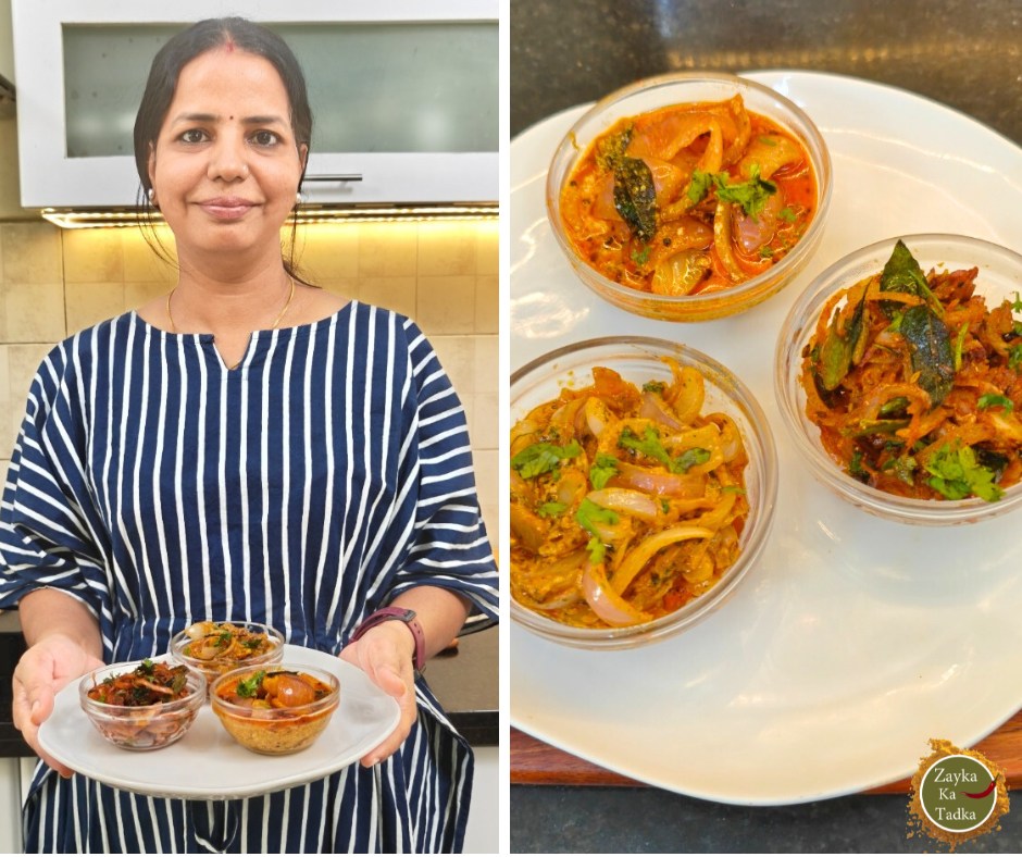 3 Types of Onion Sabzi Recipe