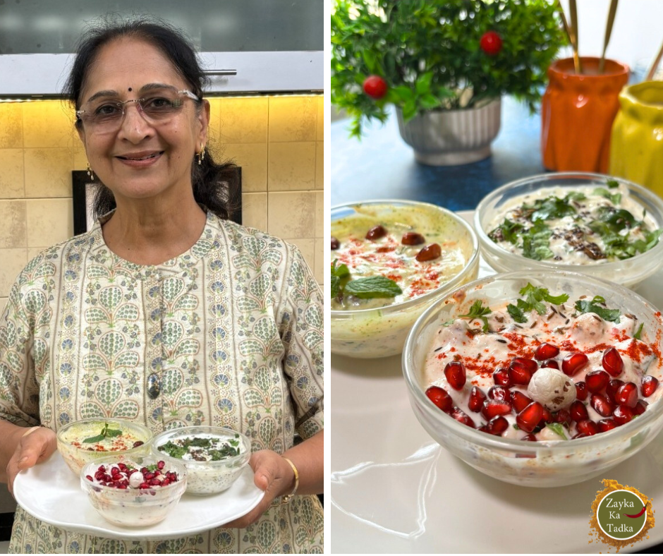 3 Types Of Summer Special Raita Recipe