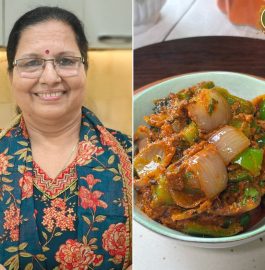 Dhaba Style Masala Pyaz Capsicum Recipe
