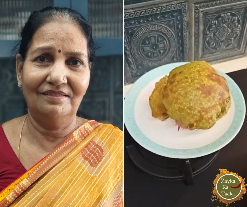 Aloo Palak Poori | Palak Puri Recipe