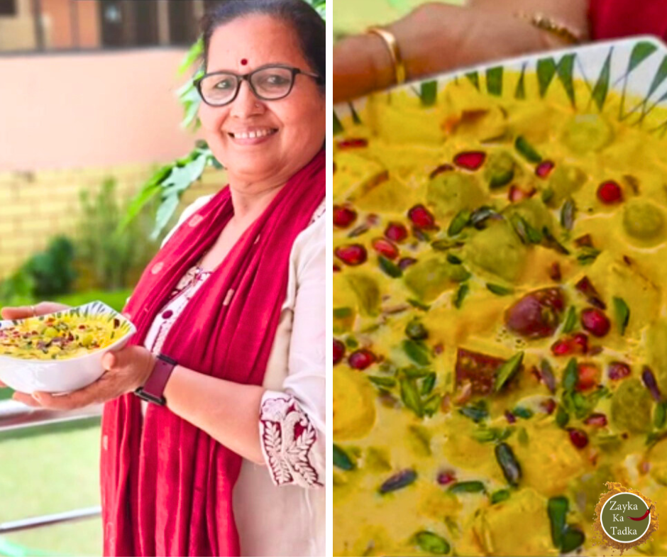 Fruit Custard Without Custard Powder Recipe
