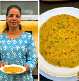 Dahi Paratha | Dahi Stuffed Paratha Recipe