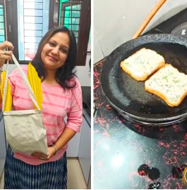Dahi Tadka Toast | Dahi Toast Recipe