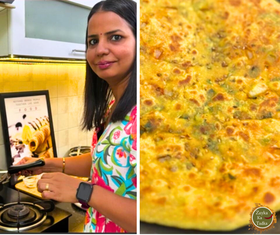 Lauki Ka Paratha | Lauki Stuffed Paratha REcipe