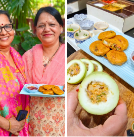 Lauki Stuffed Pakoda Recipe