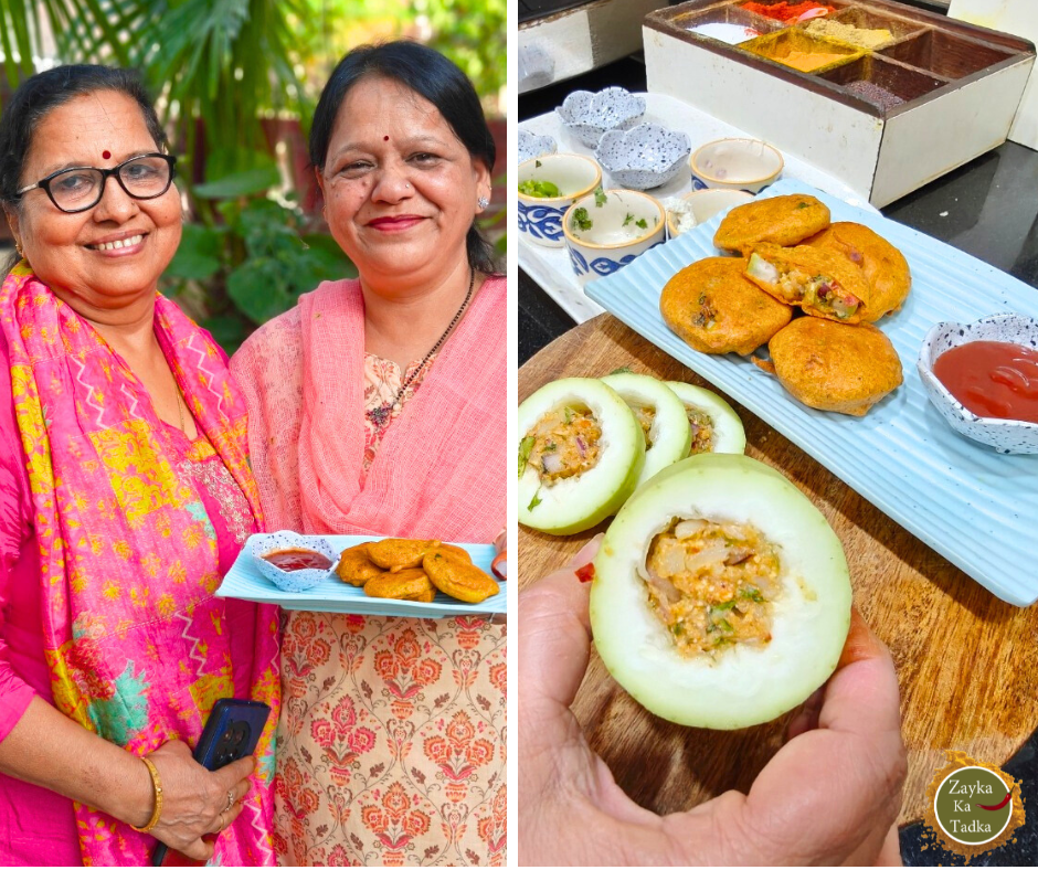 Lauki Stuffed Pakoda Recipe