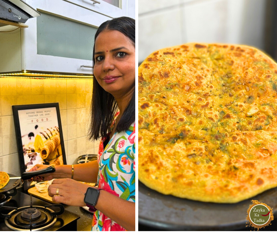 Lauki Ka Paratha | Lauki Stuffed Paratha REcipe