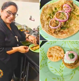 Punjabi Kabab Wrap Recipe