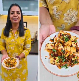 Chilli Garlic Paneer - Quick Paneer Starter Recipe
