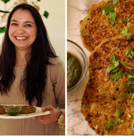 Leftover Roti & Rice Chilla Recipe