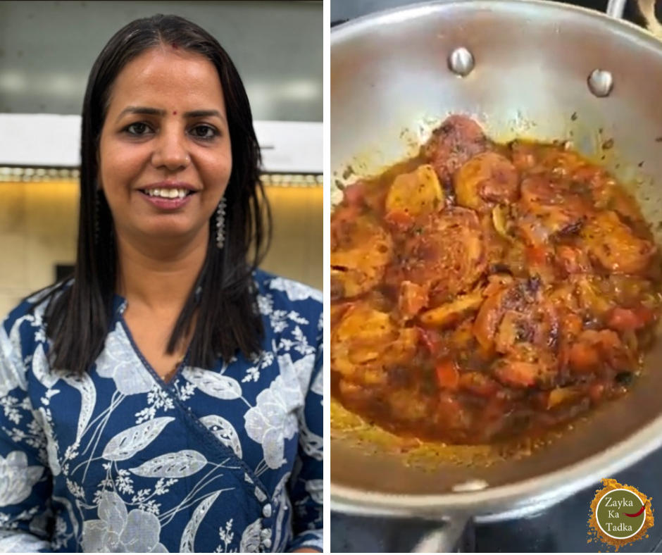 Pyaz Ke Pakode Ki Dhaba Style Sabji Recipe
