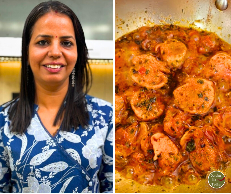 Pyaz Ke Pakode Ki Dhaba Style Sabji Recipe