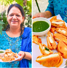 Paneer Sandwich Pakoda Recipe