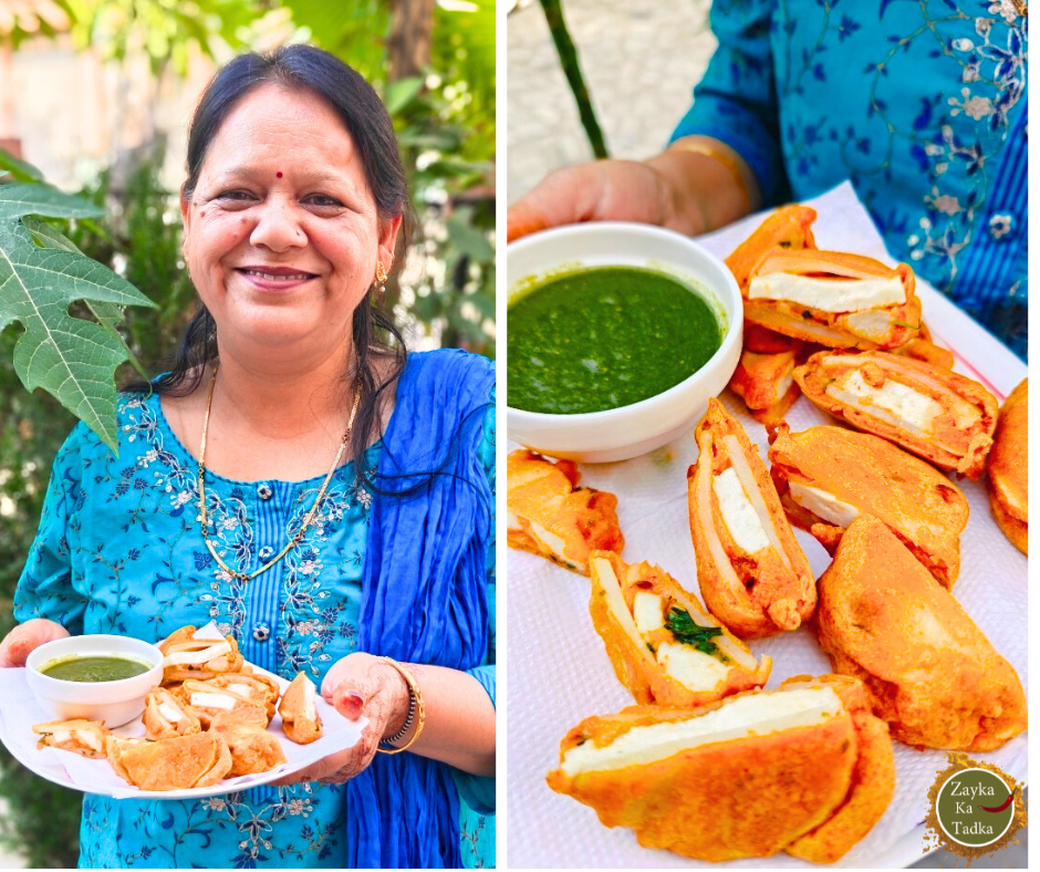 Paneer Sandwich Pakoda Recipe