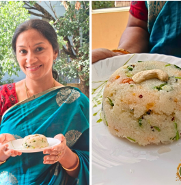 Kaju Upma With Buttermilk Recipe