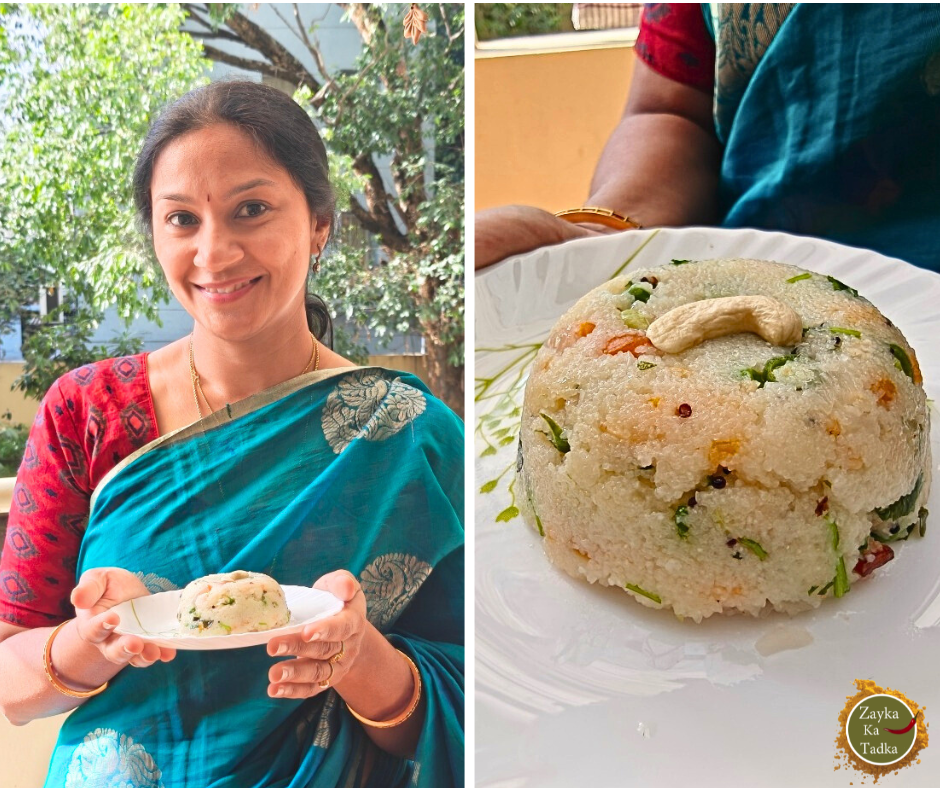 Kaju Upma With Buttermilk Recipe