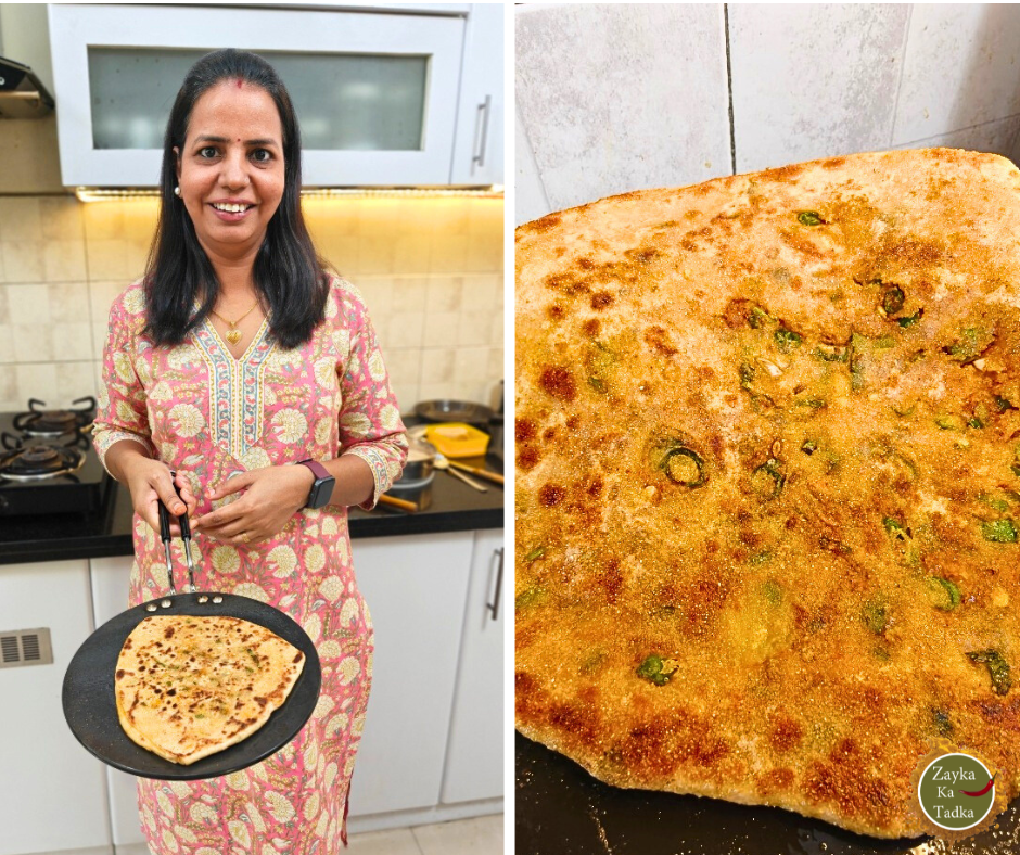 Tikha Chatpata Paratha Recipe