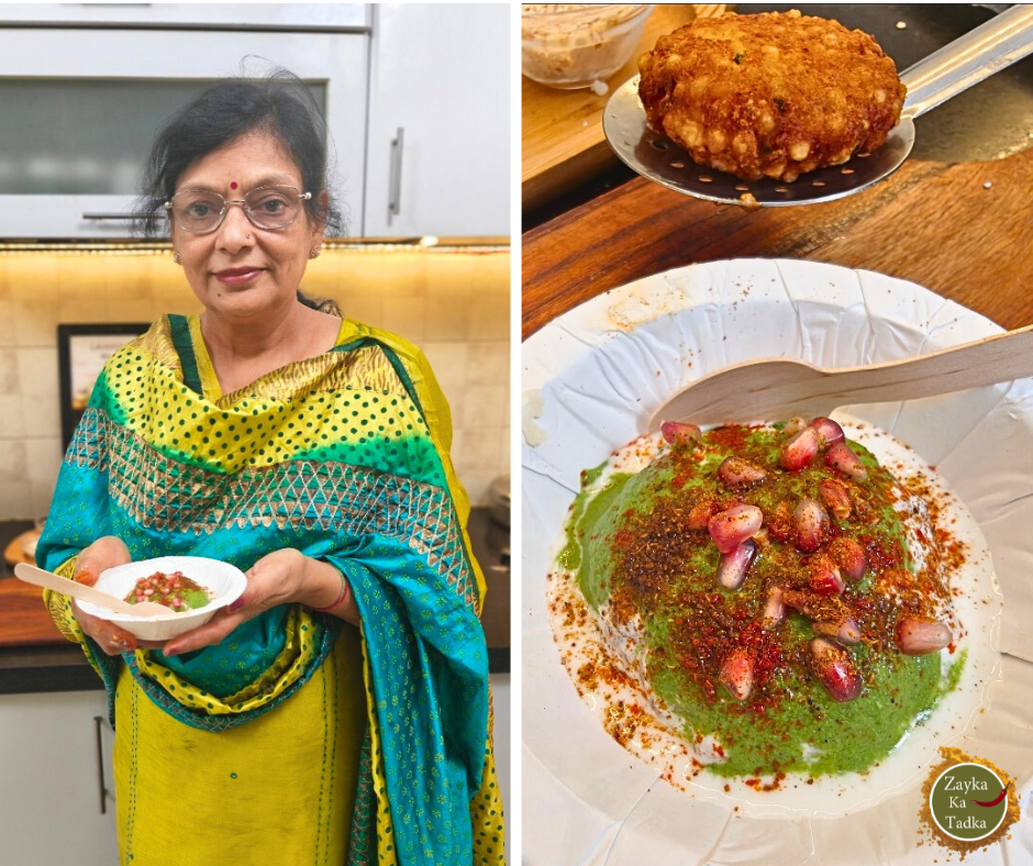 Sabudana Tikki Chaat | Farali Chaat Recipe