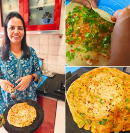 Veg Lachha Paratha Recipe