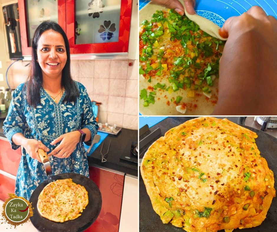 Veg Lachha Paratha Recipe
