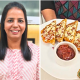 Cheesy Besan Bread Toast Recipe