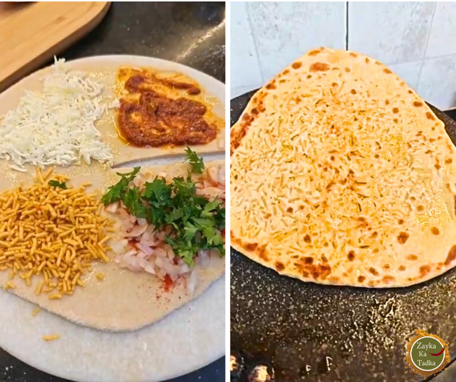 Instant Chatpata Paratha Recipe