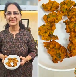 Bhaat Na Bhajiya | Leftover Rice Pakoda Recipe