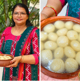 Spongy Rasgulla in Cooker Recipe