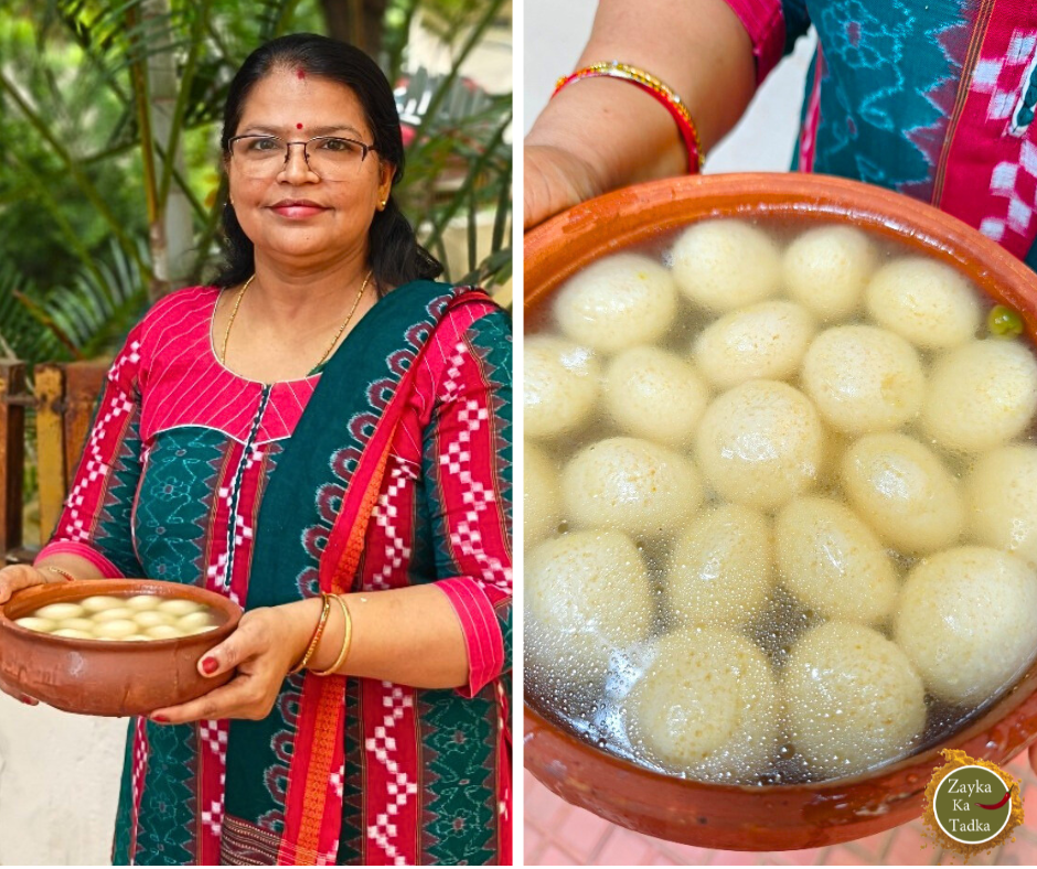 Spongy Rasgulla in Cooker Recipe