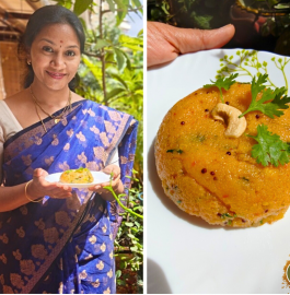 Tomato Vegetable Upma Recipe