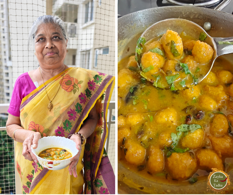 Instant Moong Dal Vadi Ki Sabji Recipe