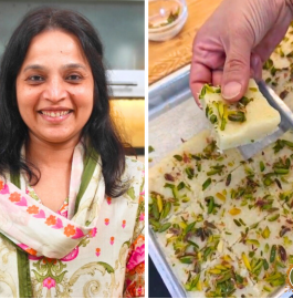 Instant Coconut Barfi Recipe