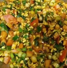 Hare Pyaz Moong Dal Sabji Recipe