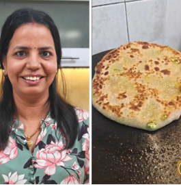 Chutney Wala Paneer Ka Paratha Recipe