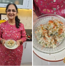 Khichu | Gujarati Khichu | Papadi No Lot Recipe