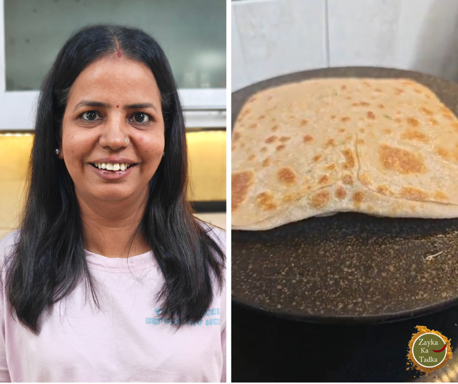 Chilli Cheese Paratha Recipe