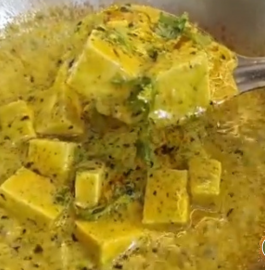 Dahi Wali Paneer Ki Sabji Without Onion, Garlic, & Tomato Recipe
